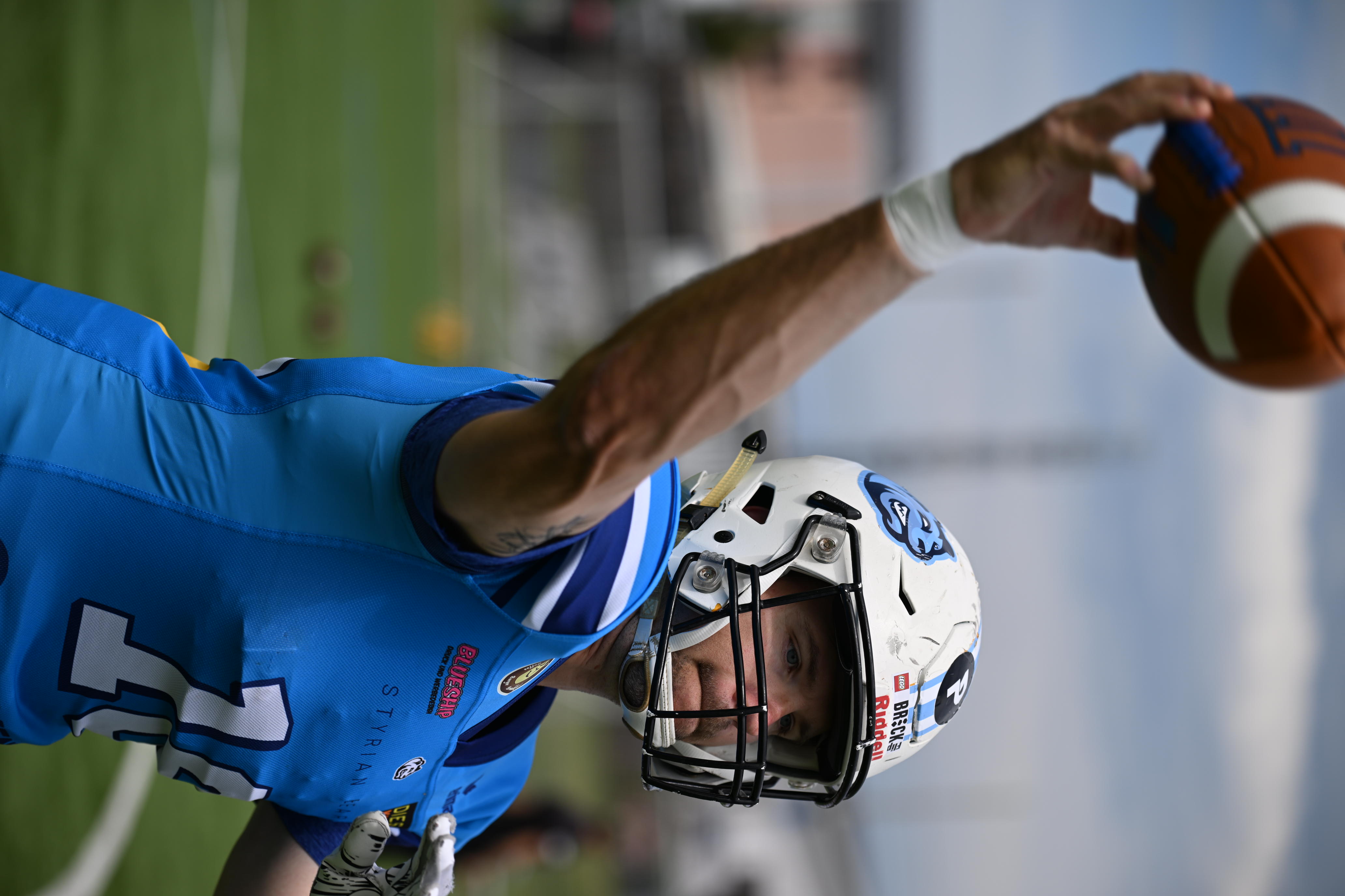 Styrian Bears QB beim Wurf